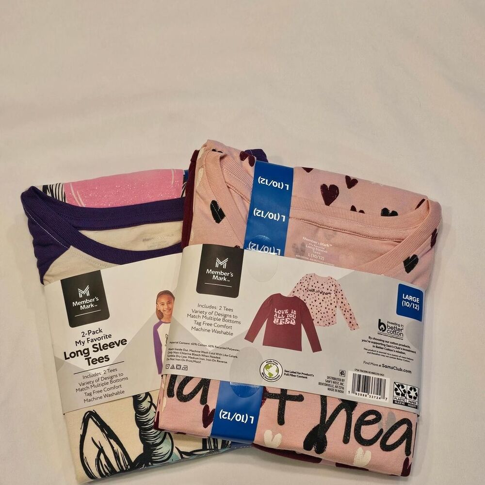 Member's Mark Long Sleeve Shirt Bundle